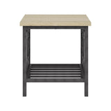 Fairhope Faux Marble/Black 3-Piece Pack Occasional Set - Ornate Home