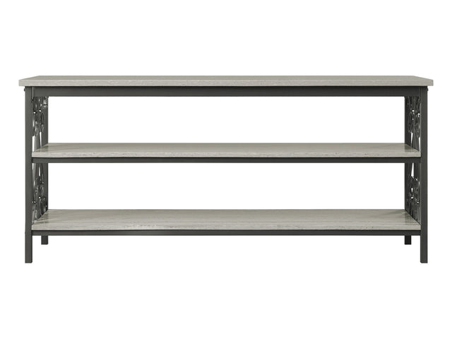 Fairhope Faux Marble Top 62" TV Stand - Ornate Home