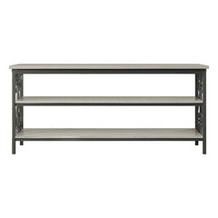 Fairhope Faux Marble Top 62" TV Stand - Ornate Home