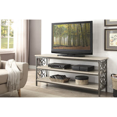Fairhope Faux Marble Top 62" TV Stand - Ornate Home