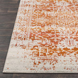 Fairmount Orange Area Rug - Clearance - Ornate Home