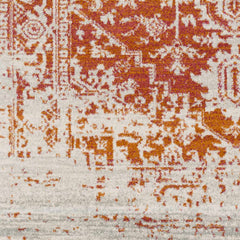 Fairmount Orange Area Rug - Clearance - Ornate Home