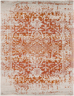 Fairmount Orange Area Rug - Clearance - Ornate Home