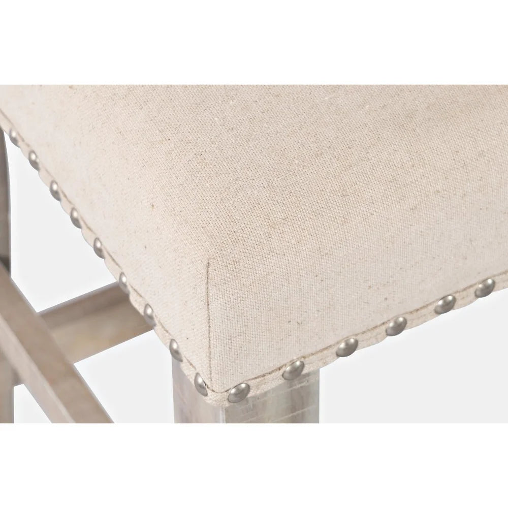 Fairview Ash Backless Counter Bench - Ornate Home