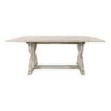 Fairview Ash Ext Dining Table w/ 4 Chairs, Bench - Ornate Home