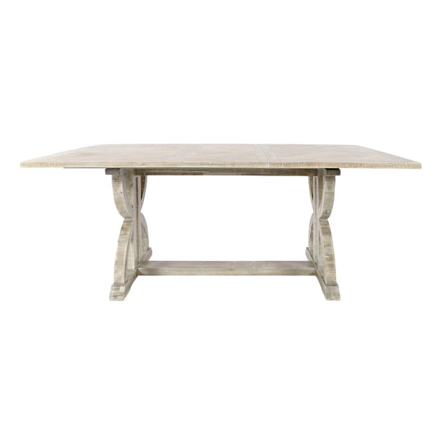 Fairview Ash Ext Dining Table w/ 4 Stools, Bench - Ornate Home