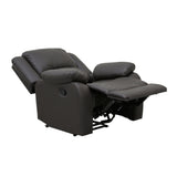 Fairview Dark Brown Reclining Chair - Ornate Home