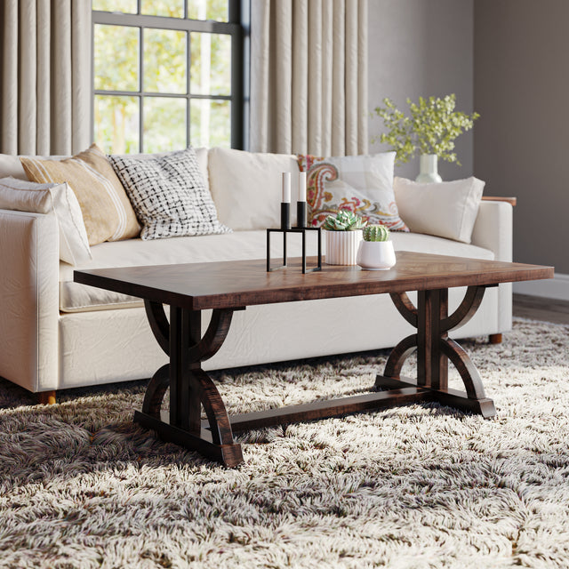 Fairview Dark Oak Cocktail Table - Ornate Home