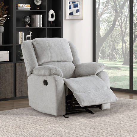 Fairview Gray Glider Reclining Chair - Ornate Home