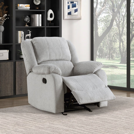 Fairview Gray Glider Reclining Chair - Ornate Home