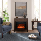Fairview Oak 32 Fireplace - Ornate Home