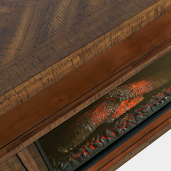 Fairview Oak 60 Fireplace with Logset - Ornate Home