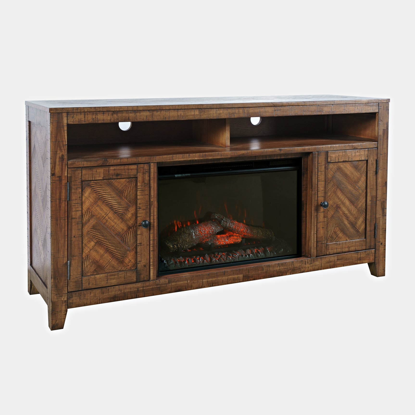 Fairview Oak 60 Fireplace with Logset - Ornate Home