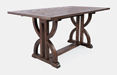 Fairview Oak Ext Counter Dining Table - Ornate Home