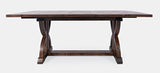 Fairview Oak Ext Dining Table w/ 4 Chairs - Ornate Home