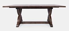 Fairview Oak Ext Dining Table w/ 4 Chairs - Ornate Home