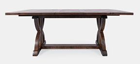 Fairview Oak Ext Dining Table w/ 4 Chairs - Ornate Home