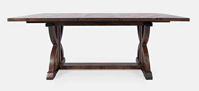 Fairview Oak Ext Dining Table w/ 4 Chairs - Ornate Home