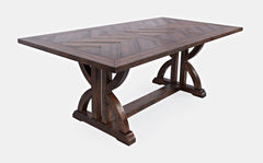 Fairview Oak Ext Dining Table w/ 4 Chairs - Ornate Home