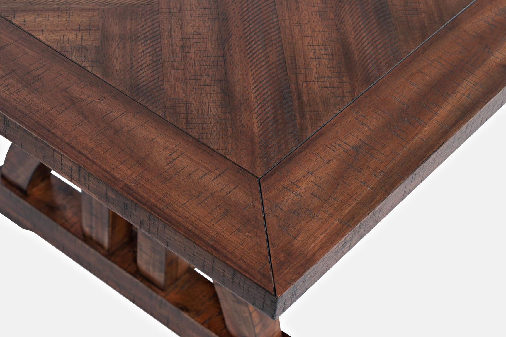 Fairview Oak Ext Dining Table w/ 4 Chairs - Ornate Home