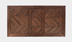 Fairview Oak Ext Dining Table w/ 4 Chairs - Ornate Home