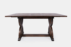 Fairview Oak Ext Dining Table w/ 4 Stools - Ornate Home