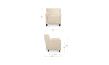 Fairview Oat Accent Chair - Ornate Home