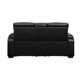 Fairway Black Power Double Reclining Loveseat - Ornate Home