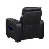 Fairway Black Power Reclining Chair - Ornate Home