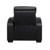 Fairway Black Power Reclining Chair - Ornate Home