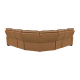 Fairway Brown 3-Pc Power Reclining Sectional - Ornate Home