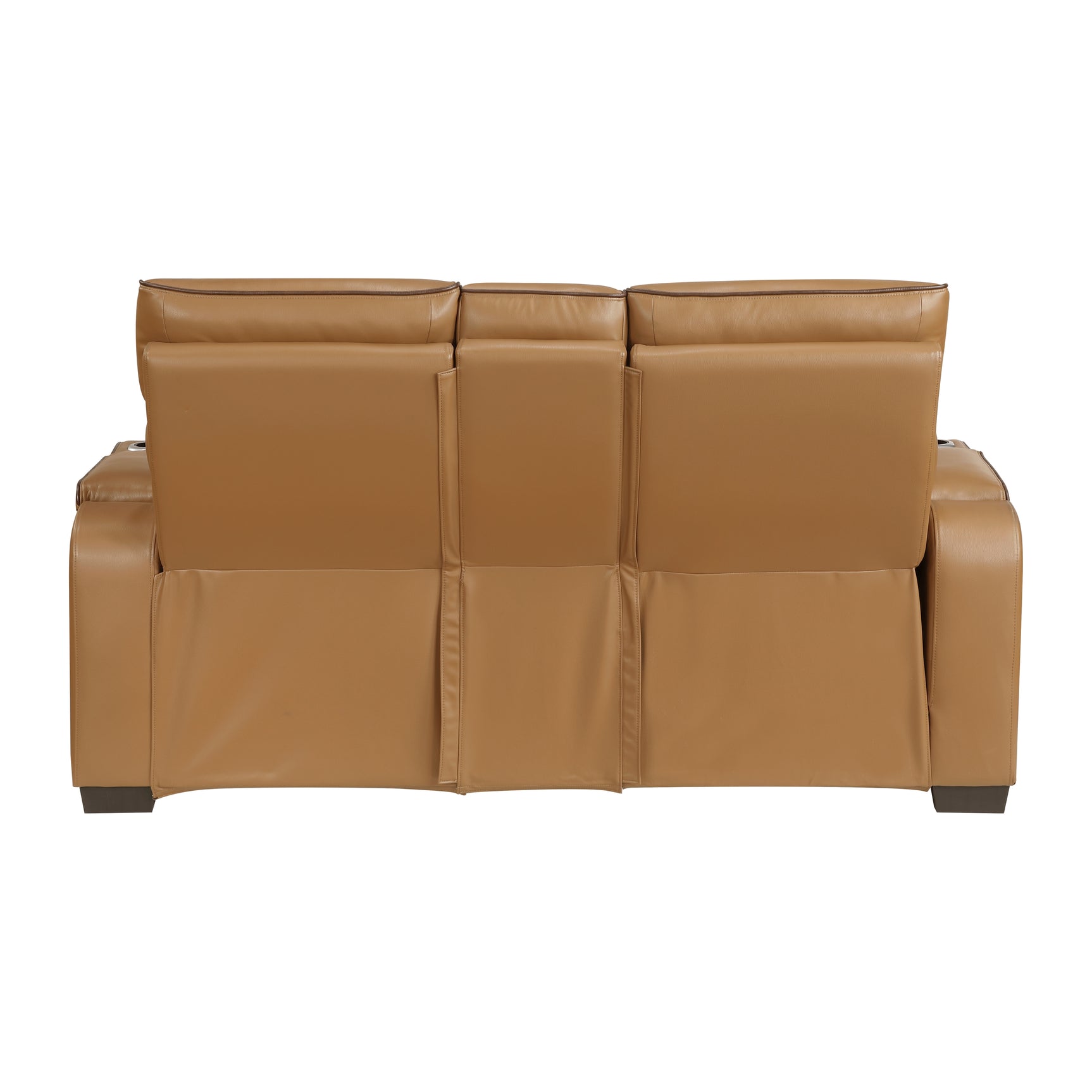 Fairway Brown Power Double Reclining Loveseat - Ornate Home