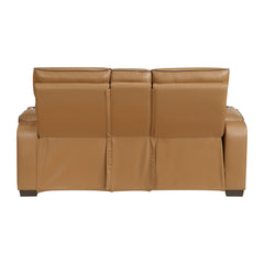 Fairway Brown Power Double Reclining Loveseat - Ornate Home