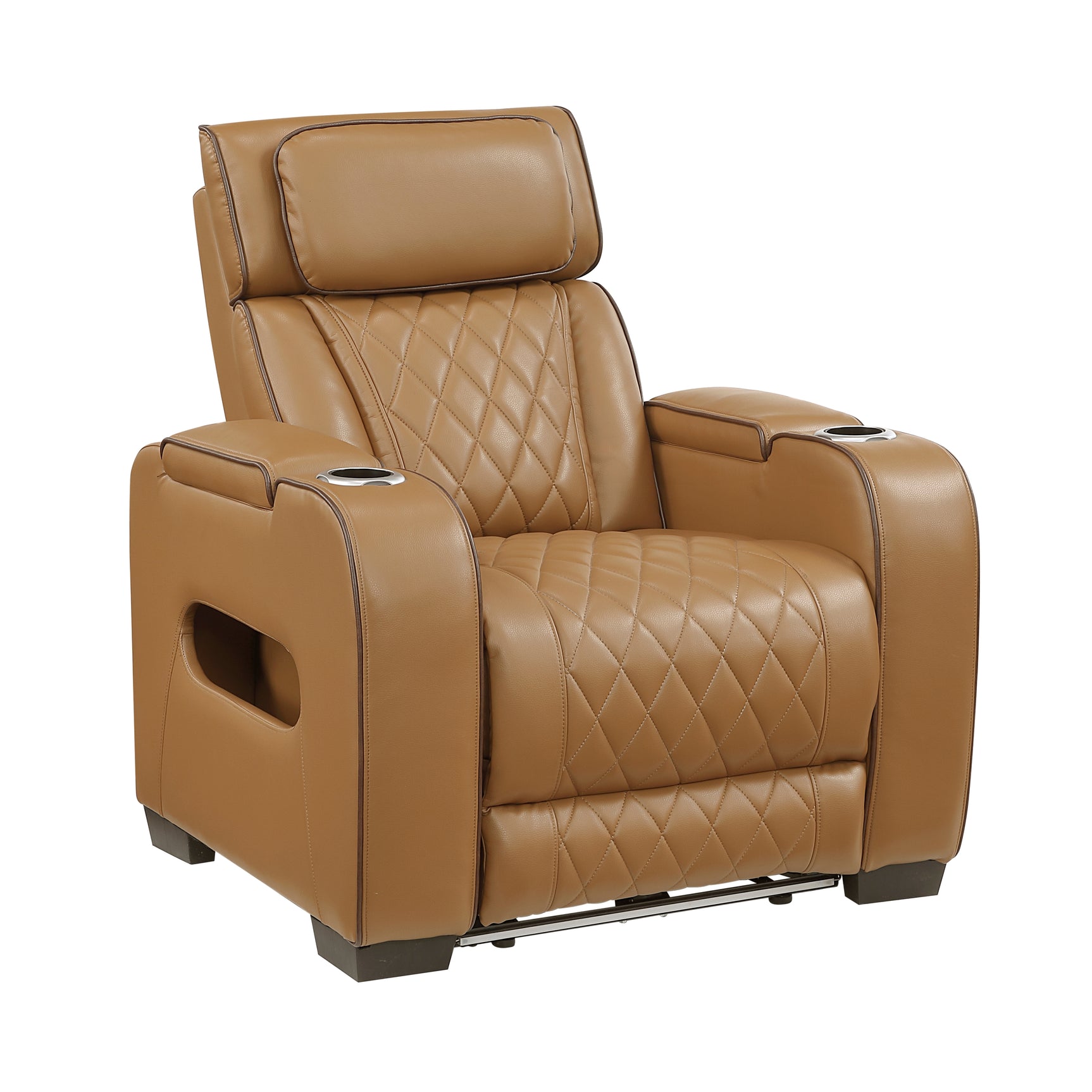 Fairway Brown Power Reclining Chair - Ornate Home