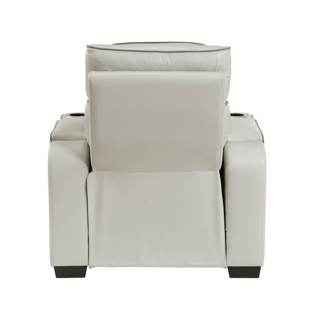 Fairway Taupe Power Reclining Chair - Ornate Home