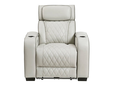 Fairway Taupe Power Reclining Chair - Ornate Home