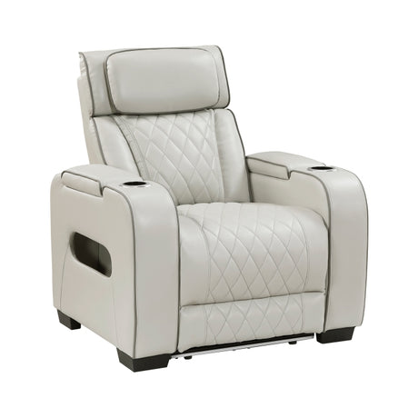 Fairway Taupe Power Reclining Chair - Ornate Home