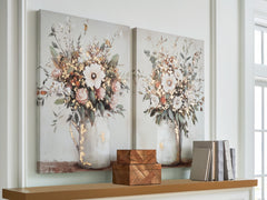 Faisaldon Multi Wall Art Set (Set of 2) - Ornate Home