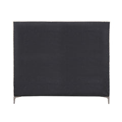 Faiz Beige Velvet Bed - Ornate Home