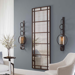 Falconara Brown Metal Wall Sconce - Ornate Home