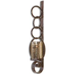 Falconara Brown Metal Wall Sconce - Ornate Home