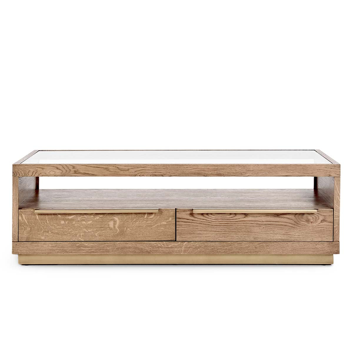 Fallbook Brown Coffee Table - Ornate Home