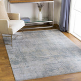Fallin Gray Abstract Striped Luxe Rug - Ornate Home