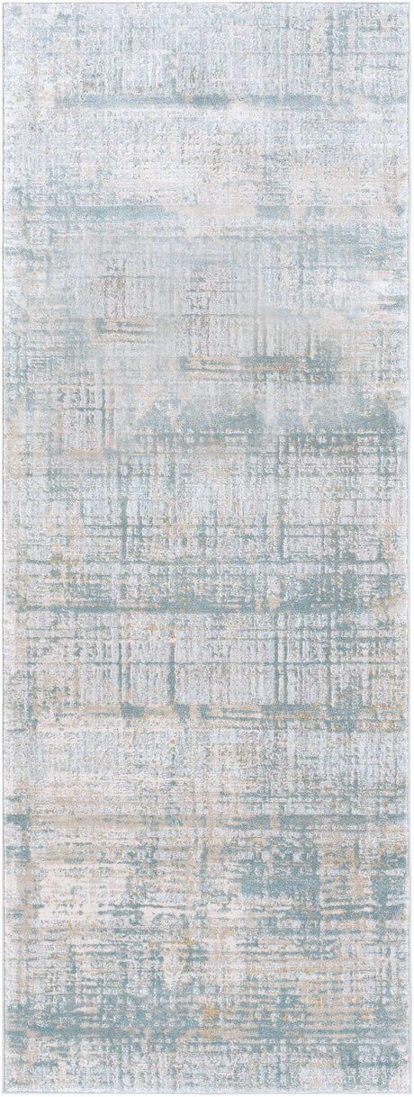 Fallin Gray Abstract Striped Luxe Rug - Ornate Home