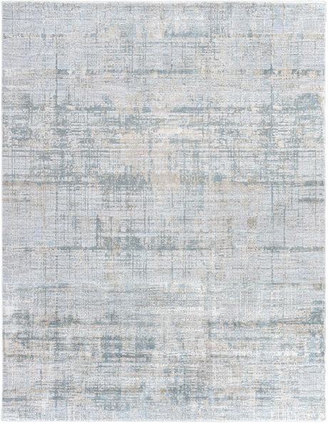 Fallin Gray Abstract Striped Luxe Rug - Ornate Home