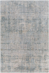 Fallin Gray Abstract Striped Luxe Rug - Ornate Home