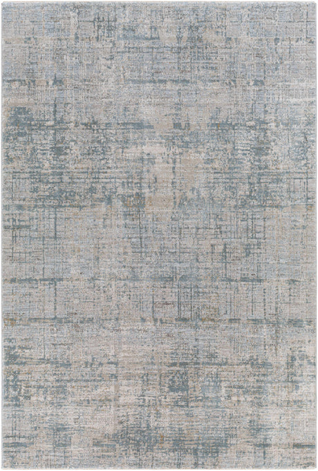 Fallin Gray Abstract Striped Luxe Rug - Ornate Home