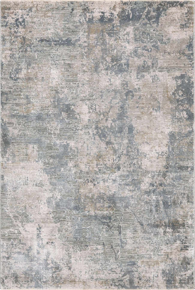 Fallin Gray Thick Luxe Abstract Striped Rug - Ornate Home