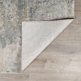 Fallin Gray Thick Luxe Abstract Striped Rug - Ornate Home