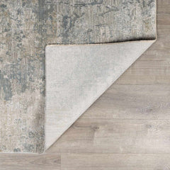 Fallin Gray Thick Luxe Abstract Striped Rug - Ornate Home
